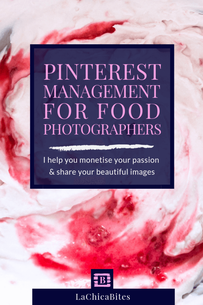 Pinterest manager services for food bloggers and food photographers